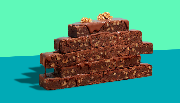 mint choc chip brownies