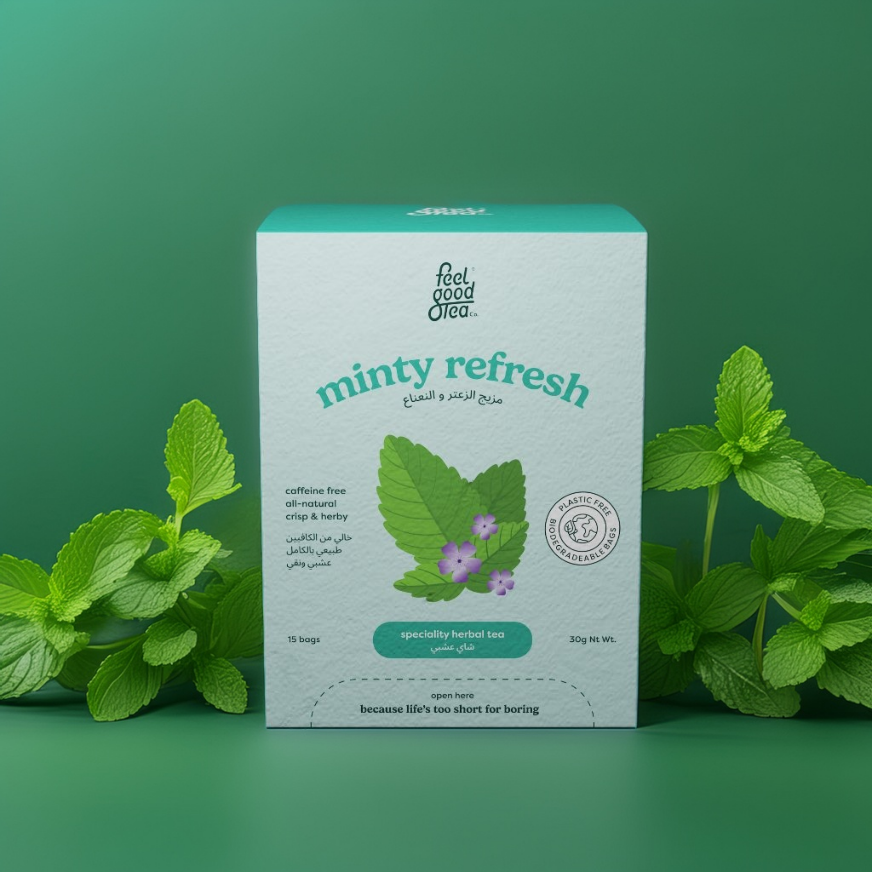 Minty refresh - Tea Bags New