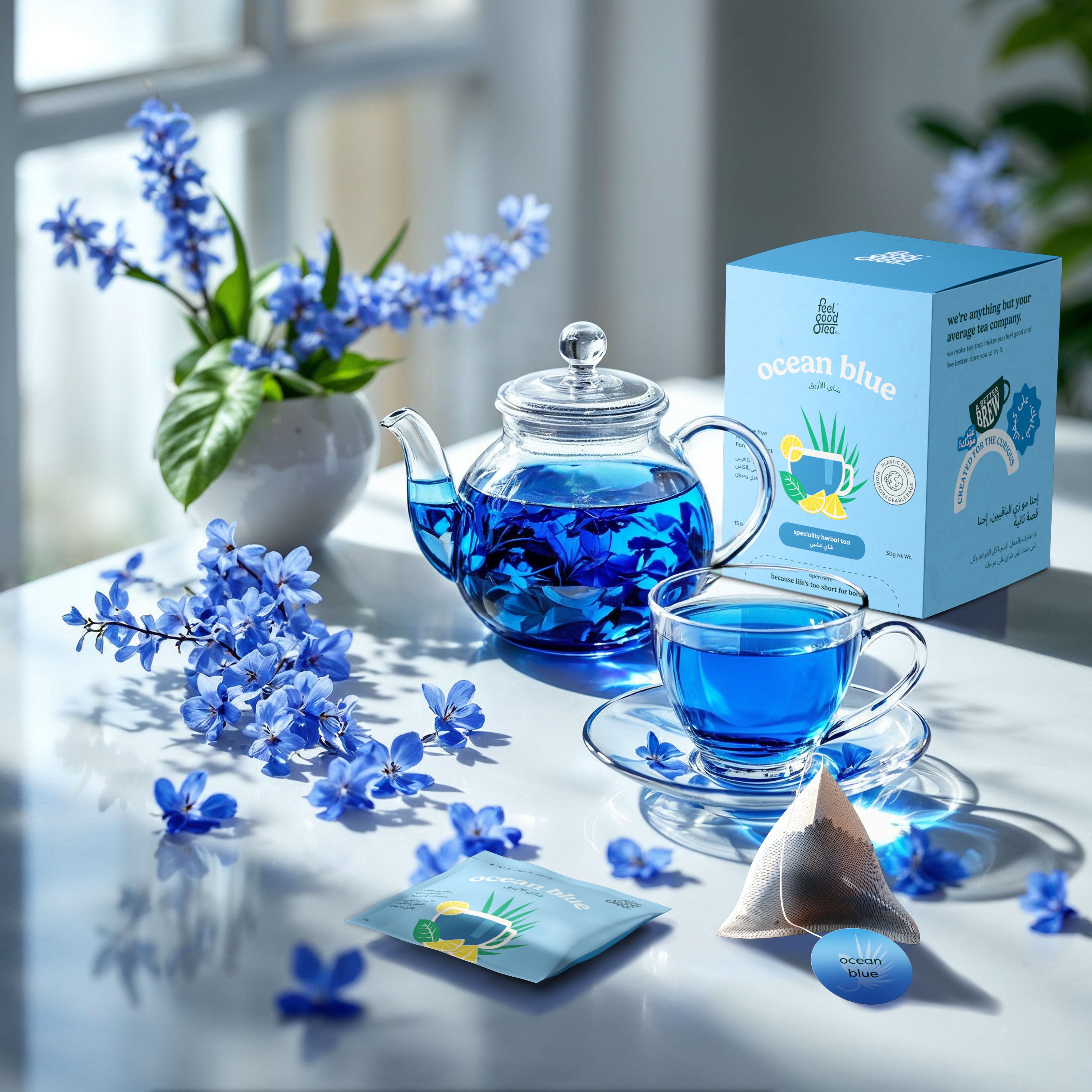 Ocean Blue - Tea Bags New