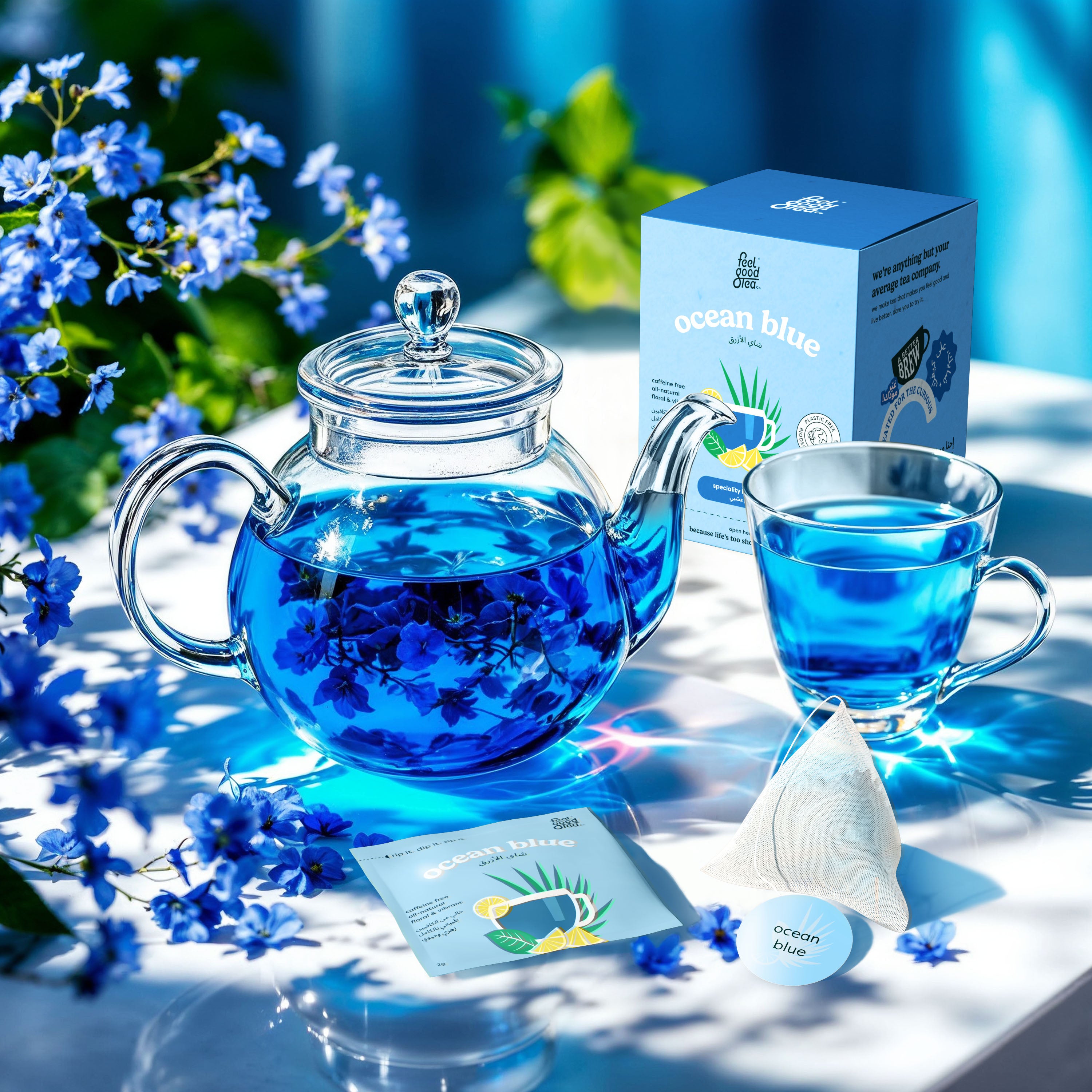 Ocean Blue - Tea Bags New