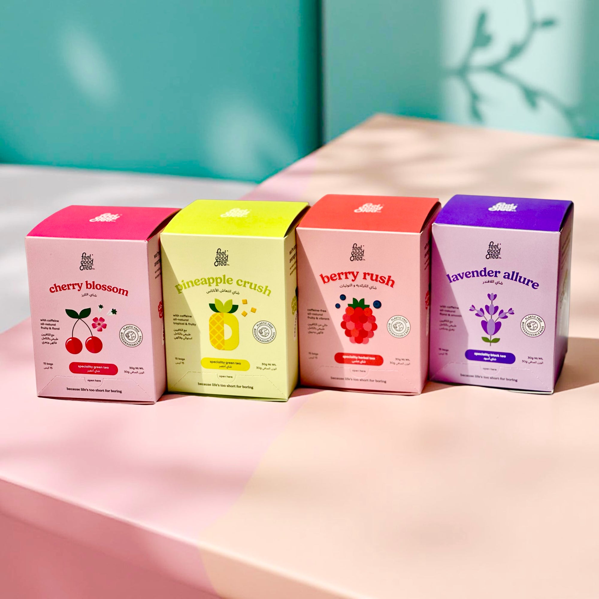 مجموعة فلورال آند فروتي بنكهات زهرية وفاكهية