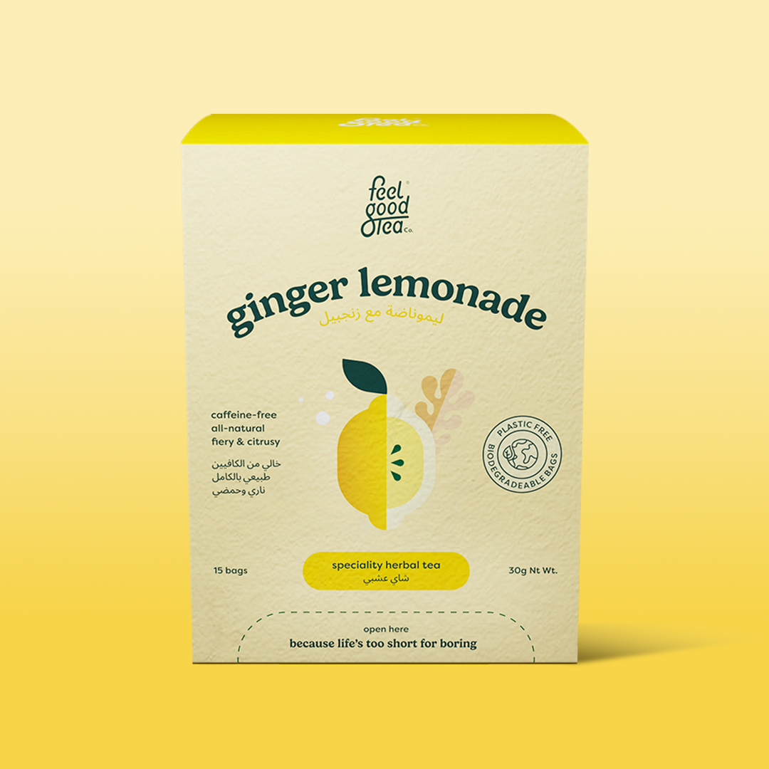 Ginger Lemonade - Tea Bags New