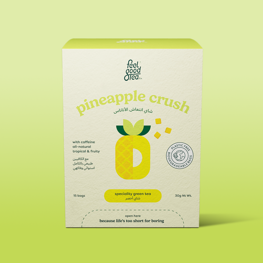 شاي انتعاش الأناناس