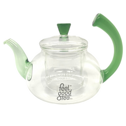 Blooming Glass Teapot Infuser (Green)
