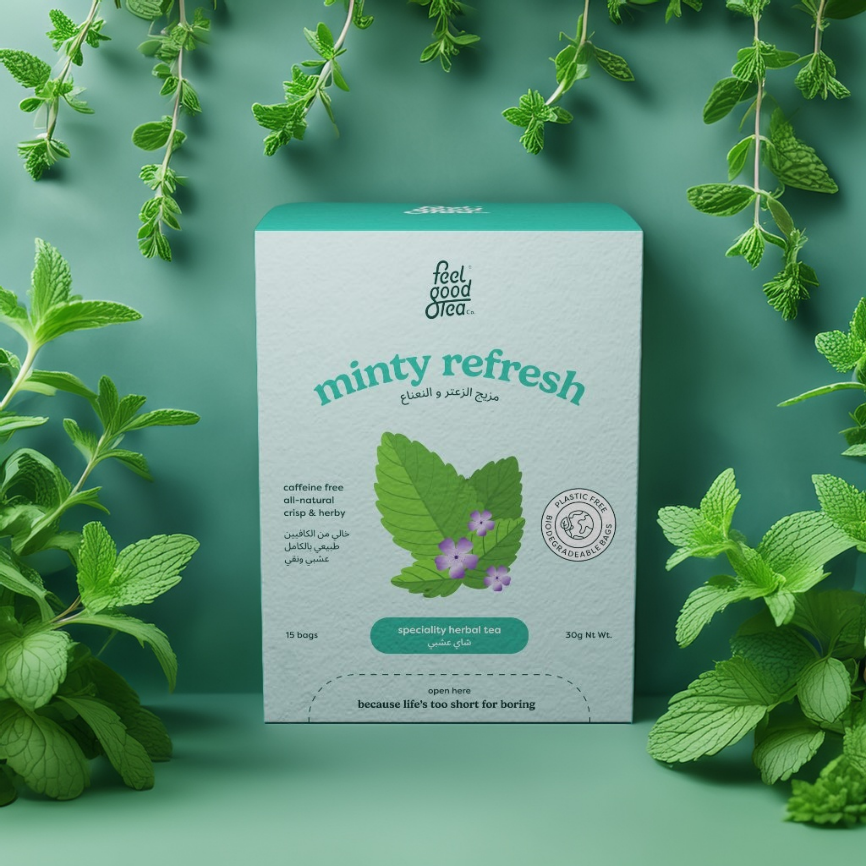 Minty refresh - Tea Bags New