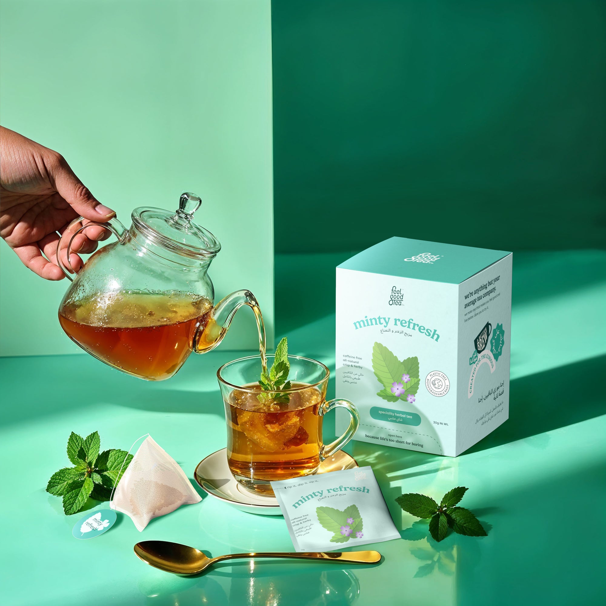 Minty refresh - Tea Bags New