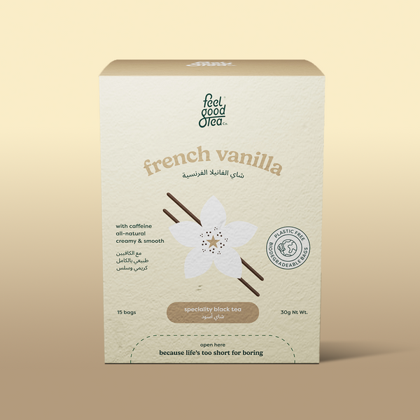 French Vanilla - Tea Bags New