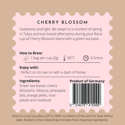 Cherry Blossom - Tea Bags